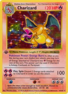 1999 Pokémon TCG Base Set - 4 - Charizard