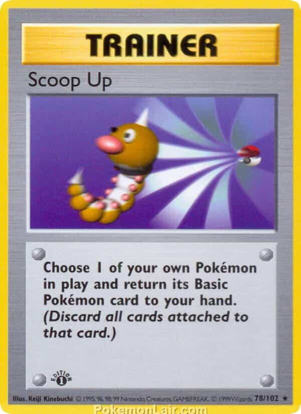 1999 Pokémon TCG Base Set - 78 - Scoop Up