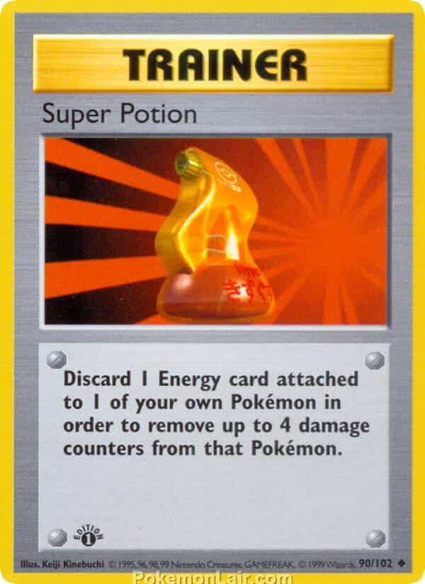 1999 Pokémon TCG Base Set - 90 - Super Potion