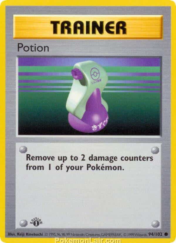 1999 Pokémon TCG Base Set - 94 - Potion