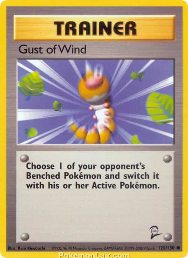 2000 Pokémon TCG Base 2 Set - 120 - Gust of Wind
