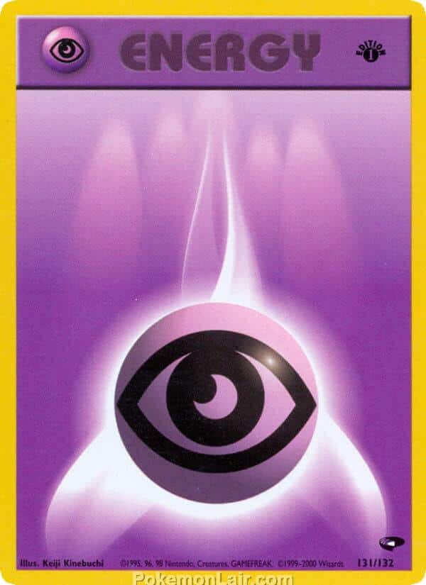 2000 Pokemon Trading Card Game Gym Challenge Price List 131 Psychic Energy