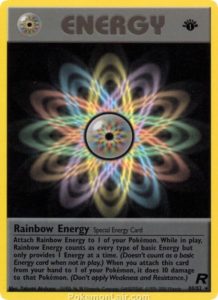2000 Pokémon TCG Team Rocket Set - 80 - Rainbow Energy