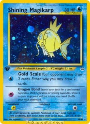 2001 Pokemon Trading Card Game NEO Revelation Price List 66 Shining Magikarp