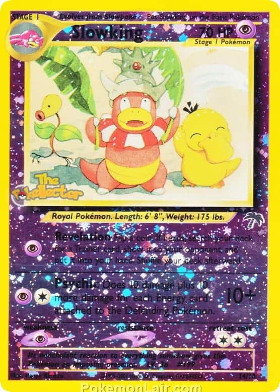 2001 Pokemon Trading Card Game NEO Southern Islands Price List 14 Slowking