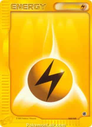 2002 Pokemon Trading Card Game Expedition Base Set 163 Lightning Energy