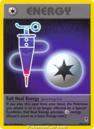 2002 Pokemon Trading Card Game Legendary Collection Price List 100 Full Heal Energy