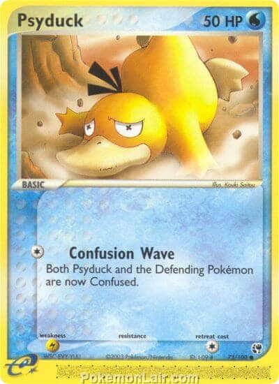 2003 Pokemon Trading Card Game EX Sandstorm Price List 73 Psyduck