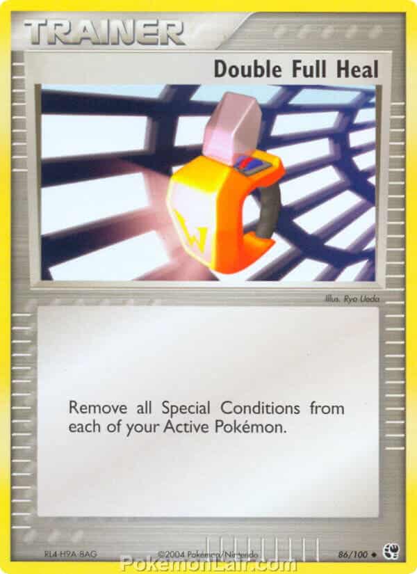 2003 Pokemon Trading Card Game EX Sandstorm Set 86 Double Full Heal