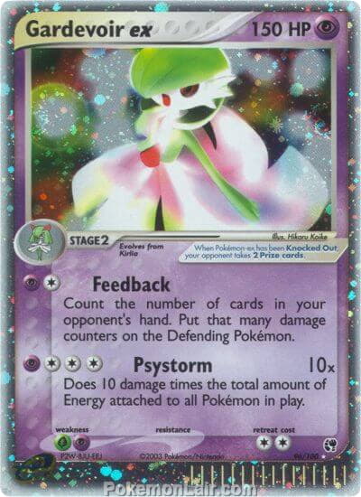 2003 Pokemon Trading Card Game EX Sandstorm Set 96 Gardevoir EX