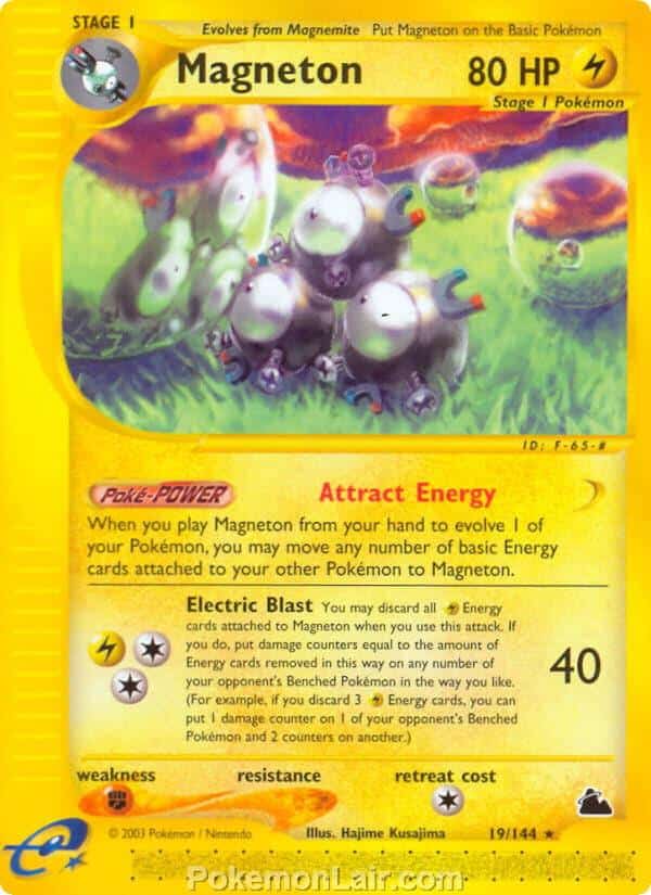 2003 Pokemon Trading Card Game Skyridge Price List 19 Magneton