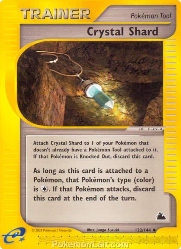 2003 Pokemon Trading Card Game Skyridge Set 122 Crystal Shard
