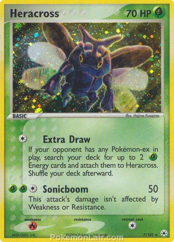 2004 Pokemon Trading Card Game EX Hidden Legends Price List 7 Heracross