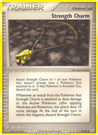 2004 Pokemon Trading Card Game EX Team Magma VS Team Aqua Price List 74 Strength Charm
