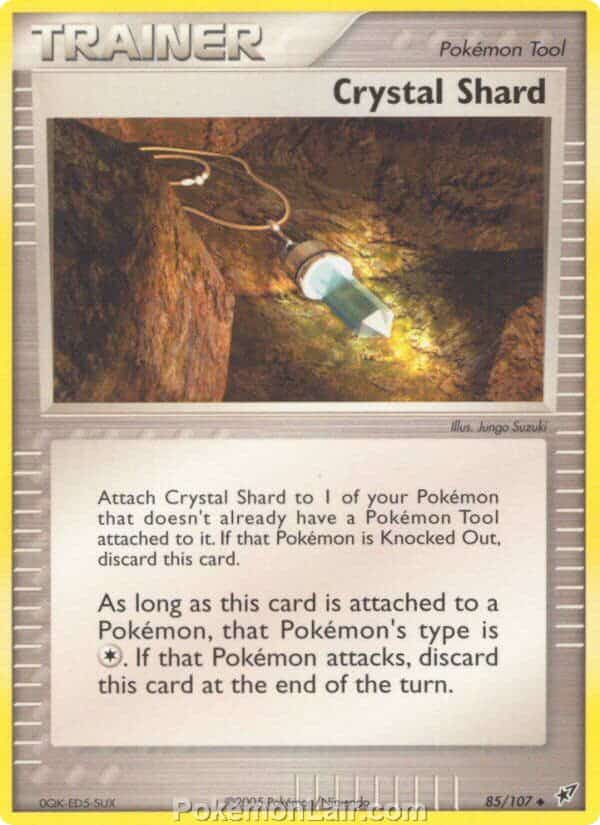 2005 Pokemon Trading Card Game EX Deoxys Set 85 Crystal Shard