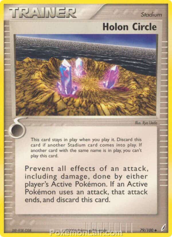 2006 Pokemon Trading Card Game EX Crystal Guardians Price List 79 Holon Circle