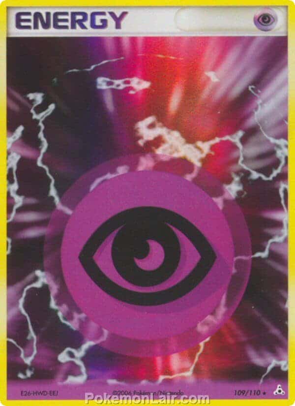 2006 Pokemon Trading Card Game EX Holon Phantoms Price List 109 Psychic Energy