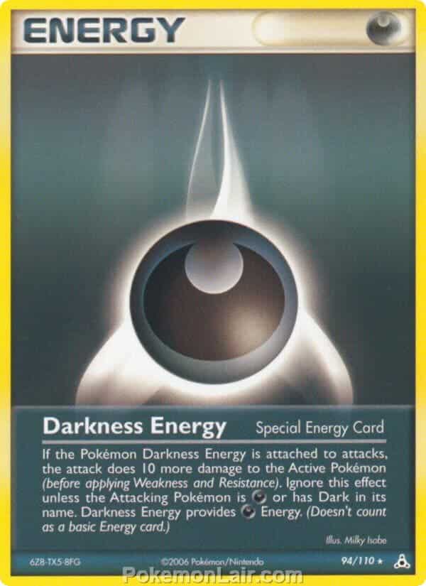 2006 Pokemon Trading Card Game EX Holon Phantoms Price List 94 Darkness Energy