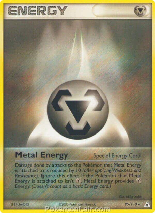 2006 Pokemon Trading Card Game EX Holon Phantoms Price List 95 Metal Energy