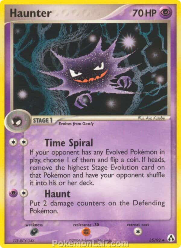 2006 Pokemon Trading Card Game EX Legend Maker Set 35 Haunter