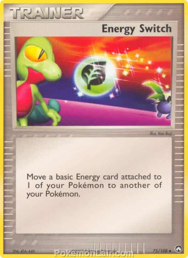 2007 Pokemon Trading Card Game EX Power Keepers Price List – 75 Energy Switch