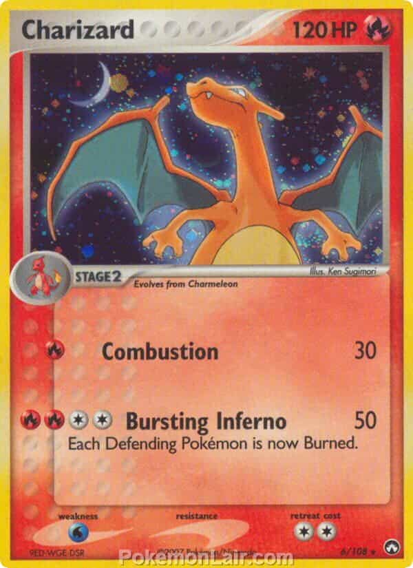 2007 Pokemon Trading Card Game EX Power Keepers Set – 6 Charizard