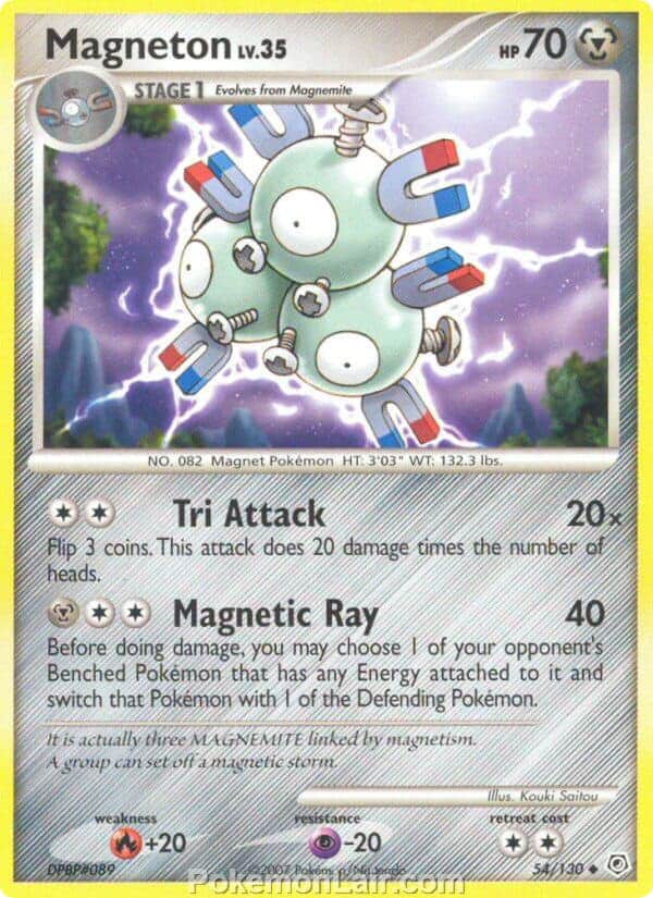 2007 Pokemon Trading Card Game Diamond and Pearl Base Price List – 54 Magneton