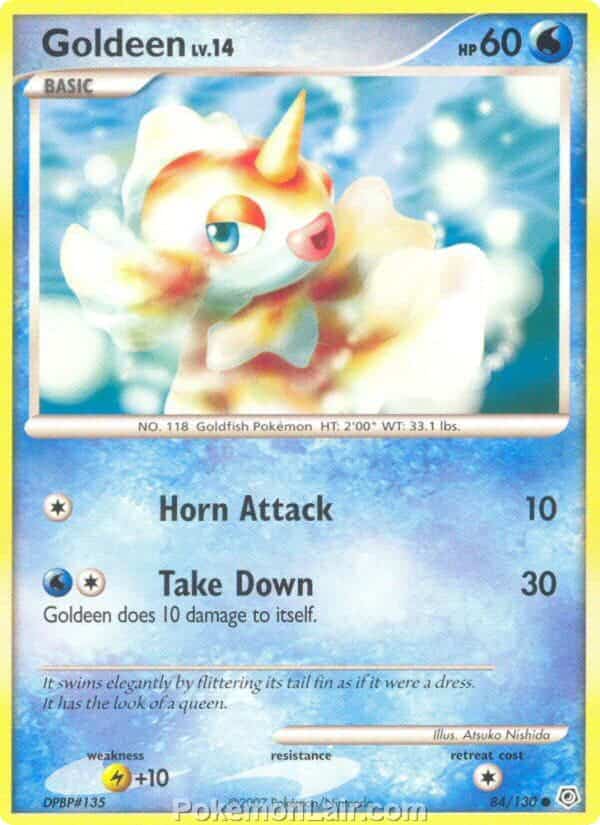 2007 Pokemon Trading Card Game Diamond and Pearl Base Set – 84 Goldeen