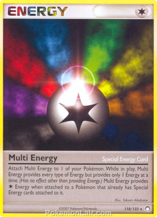 2007 Pokemon Trading Card Game Diamond and Pearl Mysterious Treasures Price List – 118 Multi Energy