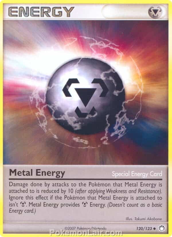 2007 Pokemon Trading Card Game Diamond and Pearl Mysterious Treasures Price List – 120 Metal Energy
