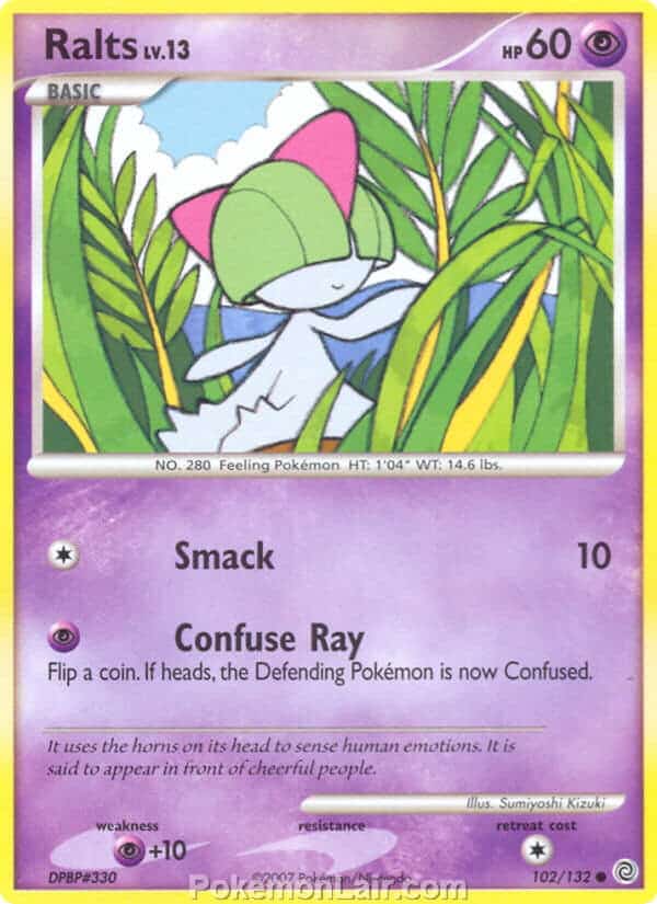 2007 Pokemon Trading Card Game Diamond and Pearl Secret Wonders Price List – 102 Ralts