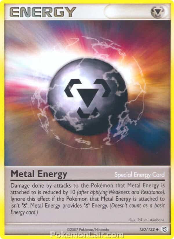 2007 Pokemon Trading Card Game Diamond and Pearl Secret Wonders Price List – 130 Metal Energy