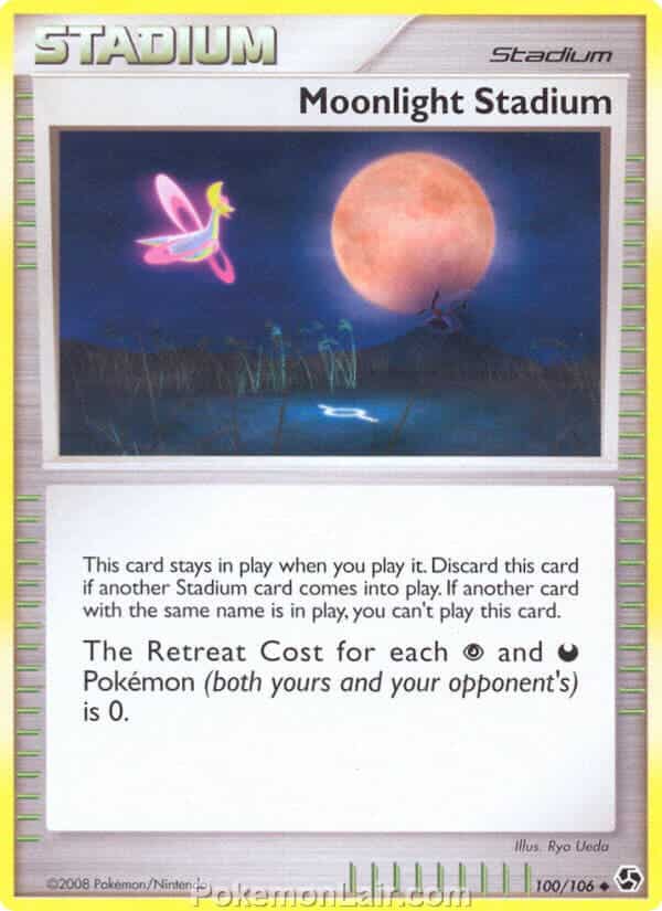 2008 Pokemon Trading Card Game Diamond and Pearl Great Encounters Price List – 100 Moonlight Stadium