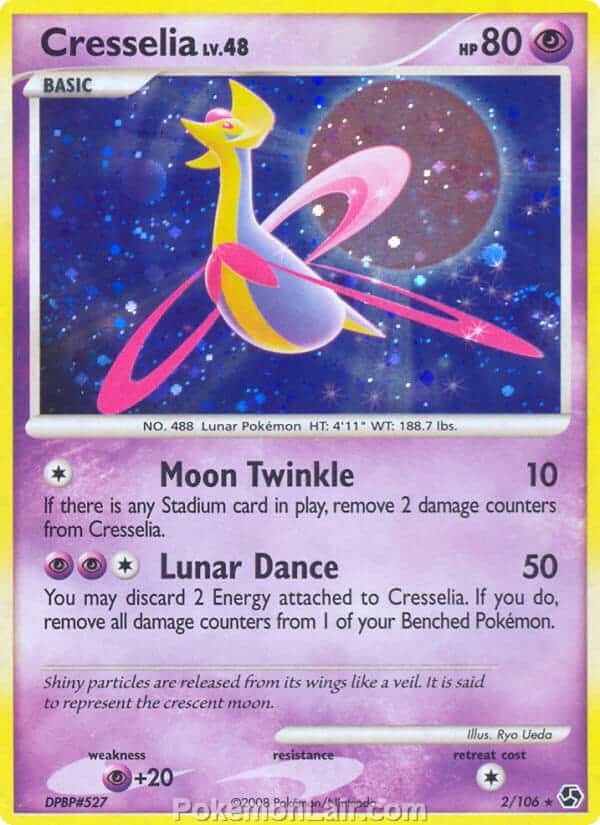 2008 Pokemon Trading Card Game Diamond and Pearl Great Encounters Price List – 2 Cresselia