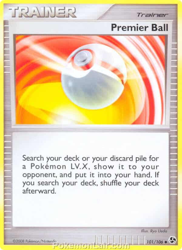 2008 Pokemon Trading Card Game Diamond and Pearl Great Encounters Set – 101 Premier Ball