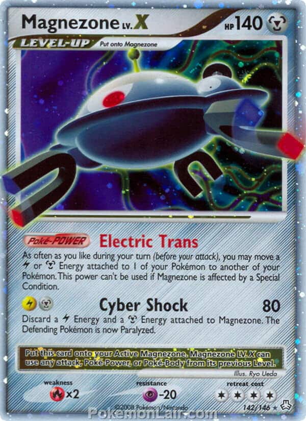 2008 Pokemon Trading Card Game Diamond and Pearl Legends Awakened Price List – 142 Magnezone