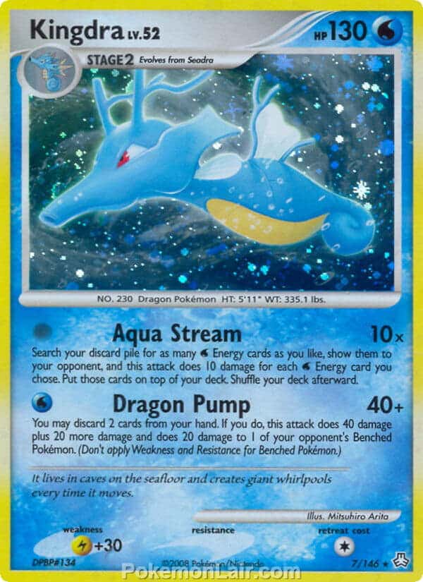 2008 Pokemon Trading Card Game Diamond and Pearl Legends Awakened Price List – 7 Kingdra