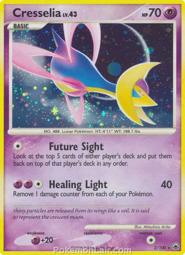 2008 Pokemon Trading Card Game Diamond and Pearl Majestic Dawn Price List – 2 Cresselia