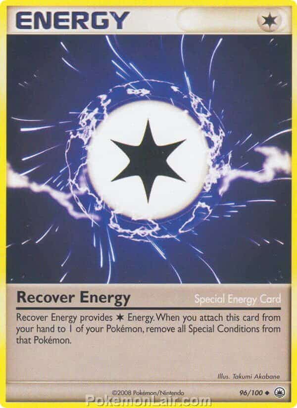2008 Pokemon Trading Card Game Diamond and Pearl Majestic Dawn Price List – 96 Recover Energy
