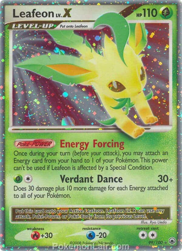 2008 Pokemon Trading Card Game Diamond and Pearl Majestic Dawn Price List – 99 Leafeon