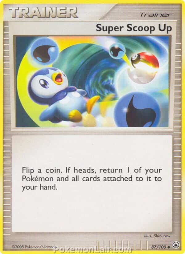 2008 Pokemon Trading Card Game Diamond and Pearl Majestic Dawn Set – 87 Super Scoop Up