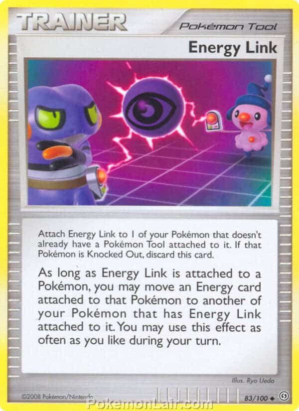 2008 Pokemon Trading Card Game Diamond and Pearl Stormfront Price List – 83 Energy Link