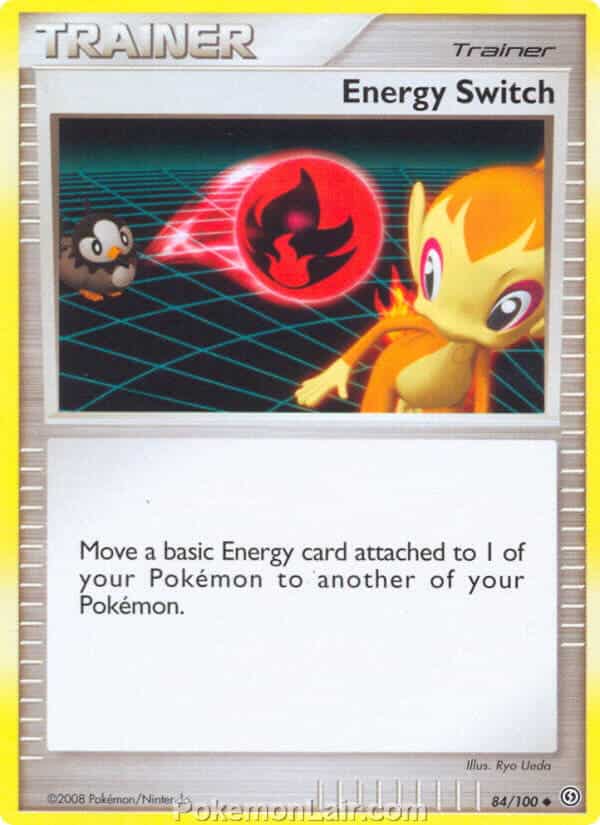 2008 Pokemon Trading Card Game Diamond and Pearl Stormfront Price List – 84 Energy Switch