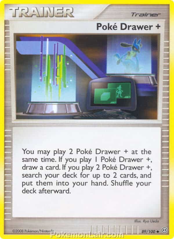 2008 Pokemon Trading Card Game Diamond and Pearl Stormfront Price List – 89 Poke Drawer