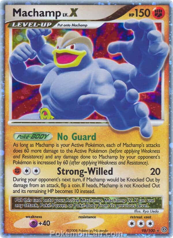 2008 Pokemon Trading Card Game Diamond and Pearl Stormfront Price List – 98 Machamp