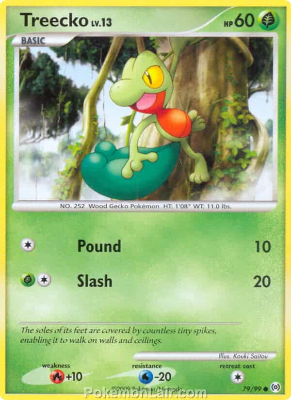 2009 Pokemon Trading Card Game Platinum Arceus Price List – 79 Treecko