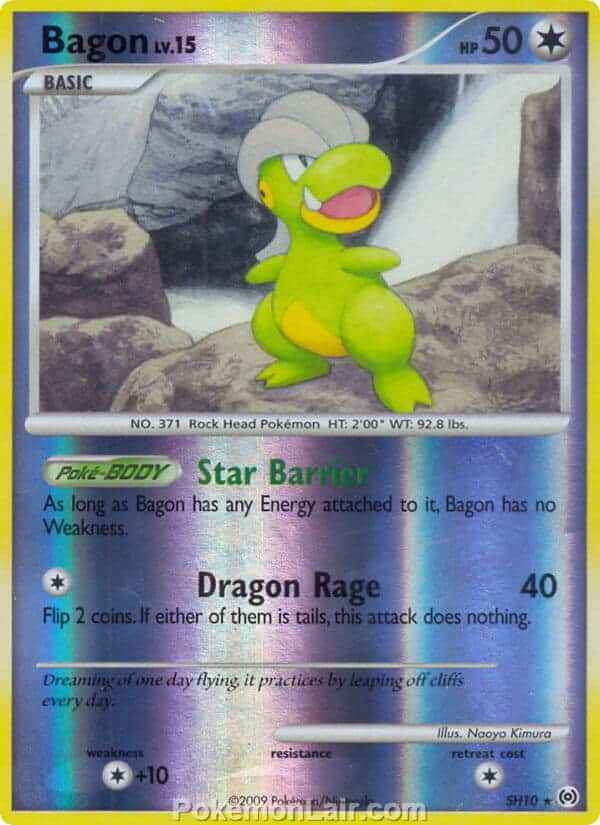 2009 Pokemon Trading Card Game Platinum Arceus Price List – SH10 Bagon