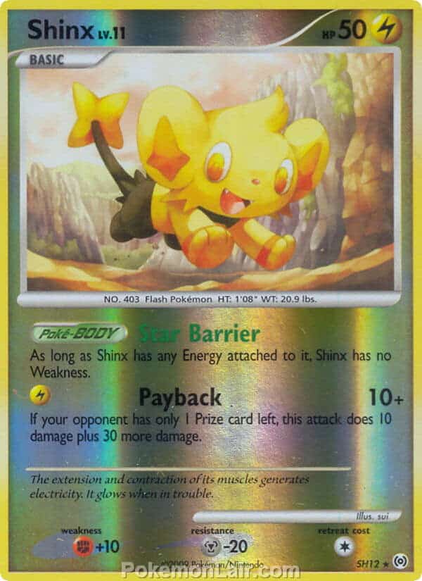 2009 Pokemon Trading Card Game Platinum Arceus Price List – SH12 Shinx