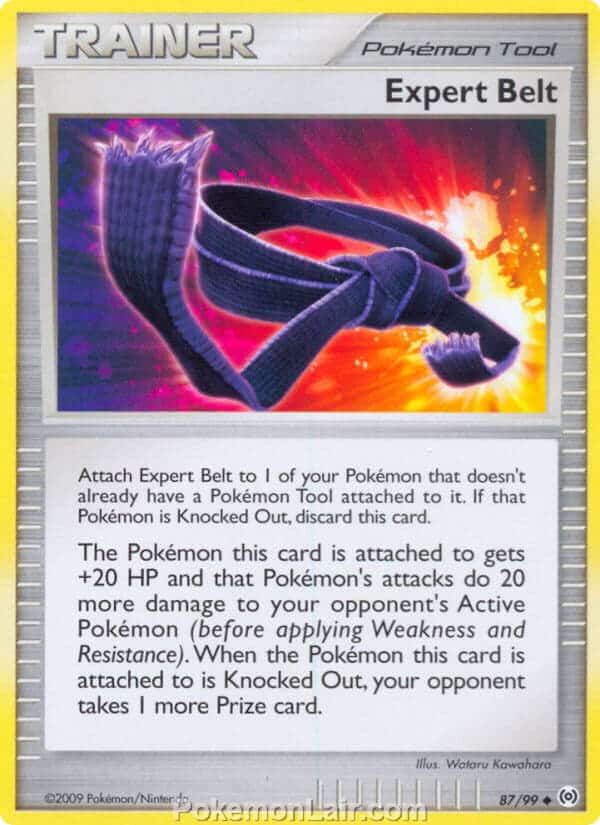 2009 Pokemon Trading Card Game Platinum Arceus Set – 87 Expert Belt