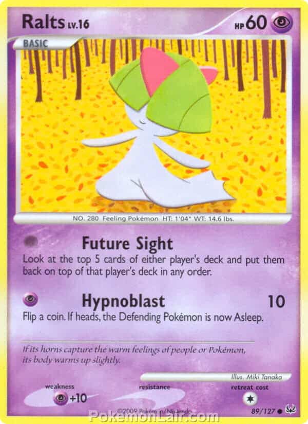 2009 Pokemon Trading Card Game Platinum Base Price List – 89 Ralts